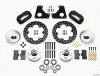 Wilwood Forged Dynalite Front Drag Kit Drilled Rotor 79-87 GM G Body - wil140-1033-BD