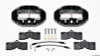 Wilwood D8-4 Rear Caliper Kit Black Corvette C2 / C3 65-82 - wil140-10790-BK