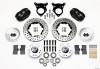 Wilwood Forged Dynalite Front Kit 11.00in Drilled 87-93 Mustang 5 Lug - wil140-11018-D