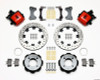 Wilwood Combination Parking Brake Rear Kit 11.75in Drilled Red 2011 Fiesta Rear - wil140-11900-DR