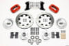 Wilwood Forged Dynalite Front Kit 12.19in Drilled Red 67-69 Camaro 64-72 Nova Chevelle - wil140-7675-DR