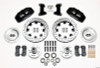 Wilwood Dynapro 6 Front Hub Kit 12.19in Drilled 74-80 Pinto/Mustang II Disc Spindle only - wil140-10742-D