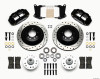 Wilwood Narrow Superlite 6R Front Hub & 1PC Rtr Kit 12.88in Dril 67-69 Camaro 64-72 Nova Chevelle - wil140-12271-D
