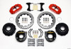 Wilwood Narrow Superlite 4R Rear P-Brk Kit 12.88in Drilled Red Chevy 12 Bolt w/ C-Clips - wil140-12964-DR