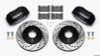 Wilwood DPHA Front Caliper & Rotor Kit Drilled Honda / Acura w/ 262mm OE Rotor - wil140-12996-D