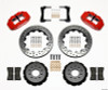 Wilwood Narrow Superlite 6R Front Hat Kit 13.06in Drill Red 2005-2014 Mustang - wil140-9109-DR