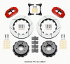 Wilwood Narrow Superlite 4R RearTruck Kit 14.25in Red 2012-Up Ford F150 (6 lug) - wil140-13866-R
