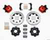 Wilwood Combination Parking Brake Rear Kit 11.75in Drilled Red Mini Cooper - wil140-10885-DR