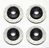 Wilwood Rotor Kit Front/Rear-Drilled 65-82 Corvette C2/C3 (1Pc Rotors) - wil140-11727-D