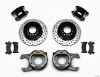 Wilwood D154 P/S Park Brake Kit Drilled Chevy C-10 2.42 Offset 5-lug - wil140-12569-D