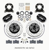 Wilwood Forged Dynalite-M Front Kit 11.30in 1 PC Rotor&Hub-Drill 65-69 Mustang Disc & Drum Spindle - wil140-13476-D