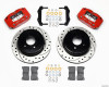 Wilwood Dynapro Radial Rear Kit 12.19in Drilled Red 2004-2006 Pontiac GTO - wil140-8754-DR