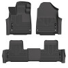 Husky Liners WeatherBeater Front & 2nd Row Seating Floor Liners, Black for 2022-2025 Acura MDX - Part #95181