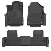 Husky Liners WeatherBeater Front & 2nd Row Seating Floor Liners, Black for 2022-2025 Acura MDX - Part #95181
