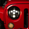 Baja Designs 2007-2018 Jeep Wrangler JK DOT LP6 Headlight Kit White product photo