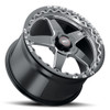 Weld Racing Ventura 5 Beadlock Drag C8 Corvette Gloss Black Wheel 18x12 | 5x120 BC | +52 Offset | 8.55 Backspacing - fits Cadillac CTS-V 2009-2019, Cadillac CT5-V Blackwing 2022-2026, Cadillac ATS-V 2016-2019, SS 2010-2024, ZL1 2012-2024, and 19 more