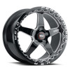 Weld Racing Ventura 5 Beadlock Drag Hellcat SCAT Wheel 18x10 | 5x115 BC | +30 Offset | 6.70 Backspacing - fits Dodge Charger 2006-2023, Dodge Challenger 2008-2023, Chrysler 300 2005-2023, Chrysler 300C 2005-2023, and 2 more
