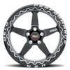 Weld Racing Ventura 5 Beadlock Drag Foxbody Cobra Wheel 15x10 | 5x114.3 BC (5x4.5) | +25 Offset | 6.50 Backspacing - fits Ford Mustang 1965-2026, Ford Shelby GT350 2015-2020, Ford Shelby GT500 2007-2022, Ford Explorer ST 2020-2026, and 16 more