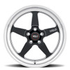 WELD Ventura 5 Street Gloss Black Wheel with Milled Spokes 18x10.5 | 5x114.3 BC (5x4.5) | +50 Offset | 7.75 Backspacing - S10480565P50 for 2005-2014 Mustang GT / V6 / Coyote