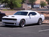 Drum's 2023 Challenger Hellcat on WELD Ventura 20x9 Front Runners and 17x10 Gloss Black Beadlock Rear Drag Wheels