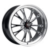 WELD Belmont Street Gloss Black Wheel with Milled Spokes 20x9 | 5x115 BC | +20 Offset | 5.8 Backspacing - S11309090P20 for Challenger 2009-2023, Charger 2012-2023, Chrysler 300 2012-2023, Charger & Challenger Hellcat Standard Body 2015-2023