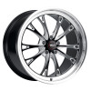 WELD Belmont Drag Gloss Black Wheel with Milled Spokes 20x5 | 5x120 BC | -23 Offset | 2.1 Backspacing - S1570C022N23 for G8 GT & VE Commodore 2008-2009, Chevy SS Sedan (Holden VF) 2014-2016, CTS-V Coupe 2011-2015, CTS-V Sedan 2009-2014, Camaro SS / ZL1 2010-2015, Camaro SS / 1LE / ZL1 2016-2023