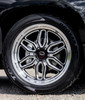 Weld Racing Silverado Sierra Laguna Black Wheel 22x9.5 | 6x139.7 BC (6x5.5) | +25 Offset | 6.23 Backspacing - fits Chevrolet Silverado 1500 1999-2026, GMC Sierra 1500 1999-2026, Chevrolet Tahoe 1992-2026, Chevrolet Suburban 1992-2026, GMC Yukon 1992-2026, and 25 more