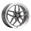 Weld Racing Laguna Street Satin Gunmetal Wheel 22x12 | 5x127 BC (5x5) | -57 Offset | 4.25 Backspacing - fits Jeep Grand Cherokee SRT 2006-2021, Jeep Grand Cherokee Trackhawk 2018-2021, Dodge Durango SRT 2018-2026, Jeep Wrangler JL 2018-2026, Jeep Wrangler JK 2007-2018, and 10 more