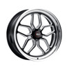 WELD Laguna Street Gloss Black Wheel with Milled Spokes 18x10 | 5x120.65 BC (5x4.75) | +42 Offset | 7.15 Backspacing - S10780061P42 for Camaro 1993-2002, Firebird 1993-2002, 4th GEN F-Body