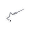 MBRP Armor Lite Aluminized Steel Cat Back Exhaust System - 2024-2026 Ford Ranger 2.3L EcoBoost 4WD Only - Single Side Outlet - 4-Inch Polished Tip - S5269AL