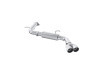 MBRP Armor Lite Aluminized Steel Axle-Back Exhaust for 2021-2026 Hyundai Elantra N-Line 1.6L Turbo - T304 Polished Tips - S4712AL