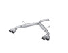 MBRP ARMOR Lite Axle-Back Exhaust, Aluminized Steel - 2022-2024 Kia Forte GT 1.6L - S4711AL