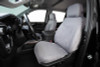 Covercraft Polycotton SeatSaver Custom Second Row Seat Covers for Ford F-150 (2015-2018) – Grey