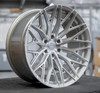 Vossen HFX-6 Silver Wheel 22x12 | 6x139.7 BC (HFX6-2G36) - fits Chevrolet Silverado 1500 1999-2026, GMC Sierra 1500 1999-2026, Cadillac Escalade 1999-2026, Ram 1500 TRX 2021-2024, Toyota Tacoma 2005-2026