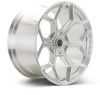 Vossen x Novitec NL5-5L 23-Inch Rear Wheel for - Brushed Gloss Clear - fits