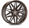 Vossen HF7 Satin Bronze Wheel 20x10.5 | 5x114.3 BC (5x4.5) | +45 Offset - fits Ford Mustang 2005-2026, Ford Shelby GT350 2015-2020, Ford Shelby GT500 2020-2022, Ford Explorer ST 2020-2026