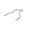 MBRP ARMOR Pro Axle-Back Exhaust, T304 Stainless Steel - 2024-2025 Ford Ranger Raptor 3.0L - S5270304