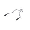MBRP 24-25 Ford Ranger Raptor 3.0L 3in Dual Rear Turn-Down Axle Back Exhaust - Armor BLK Tips