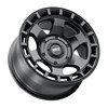 Weld Off-Road Ridge Satin Black Wheel 17x9 | 5x114.3 BC (5x4.5) / 5x127 BC (5x5) | -12 Offset | 4.50 Backspacing - fits Jeep Wrangler JL 2018-2026, Jeep Wrangler JK 2007-2018, Jeep Gladiator JT 2020-2026
