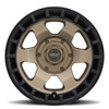 Weld Off-Road Ridge Satin Bronze Wheel 17x9 | 5x114.3 BC (5x4.5) / 5x127 BC (5x5) | -12 Offset | 4.50 Backspacing - fits Jeep Wrangler JL 2018-2026, Jeep Wrangler JK 2007-2018, Jeep Gladiator JT 2020-2026