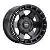 Weld Off-Road Ridge Satin Black Wheel 17x9 | 6x135 BC / 6x139.7 BC (6x5.5) | -12 Offset | 4.50 Backspacing - fits Ford F-150 2004-2026, Ford F-150 Raptor 2010-2026, Ford Expedition 2003-2026, Chevrolet Silverado 1500 1999-2026, GMC Sierra 1500 1999-2026, and 1 more