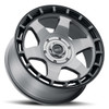 Weld Off-Road Ridge Satin Gunmetal Wheel 20x9 | 5x139.7 BC (5x5.5) / 5x127 BC (5x5) | +0 Offset | 5.00 Backspacing - fits Jeep Grand Cherokee SRT 2006-2021, Ram 1500 Classic 1994-2024, Jeep CJ-5, Jeep CJ-7
