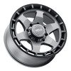 Weld Off-Road Ridge Wheel Satin Gunmetal 20x9 | 8x165.1 BC (8x6.5) | +0 Offset | 5.00 Backspacing - fits Ram 2500 1994-2026, Ram 3500 SRW 1994-2026, Chevrolet Silverado 2500 (pre-2011), Chevrolet Silverado 3500 (pre-2011), GMC Sierra 2500 (pre-2011), and 6 more