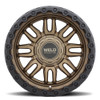 Weld Off-Road Swift Satin Bronze Wheel 17x9 | 6x135 BC / 6x139.7 BC (6x5.5) | -12 Offset | 4.50 Backspacing - fits Ford F-150 2004-2026, Ford F-150 Raptor 2010-2026, Ford Expedition 2003-2026, Chevrolet Silverado 1500 1999-2026, GMC Sierra 1500 1999-2026, and 1 more