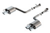 Borla S-Type Axle-Back Exhaust 11981 for 2015-2025 Lexus RC F and 2022-2025 Lexus IS 500 5.0L with 4-inch bright chrome tips