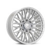 Vossen HFX-6 Silver Wheel 17x9 | 6x139.7 BC (HFX6-7G74) - fits Chevrolet Silverado 1500 1999-2026, GMC Sierra 1500 1999-2026, Cadillac Escalade 1999-2026, Toyota Tacoma 2005-2026