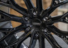 Vossen HFX-6 Gloss Black Wheel 18x9 | 6x139.7 BC (HFX6-8G80) - fits Chevrolet Silverado 1500 1999-2026, GMC Sierra 1500 1999-2026, Cadillac Escalade 1999-2026, Ram 1500 TRX 2021-2024, Toyota Tacoma 2005-2026