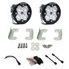Baja Designs 18-25 JL/JT / 20-25 Gladiator Squadron-R Sport Fog Pocket Kit Clear product photo