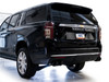AWE 0FG Cat-Back Exhaust for 2021, 2022, 2023, 2024, 2025, 2026 Chevy Suburban 6.2L and GMC Yukon XL 6.2L. True dual 3", X-pipe, 180 Technology drone cancellation, quad Diamond Black tips, lifetime warranty.