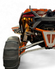 Elektric Offroad 2022+ Polaris Rzr Pro Rurbo R Billet High Clearance Radius Rods Anodized Clear
